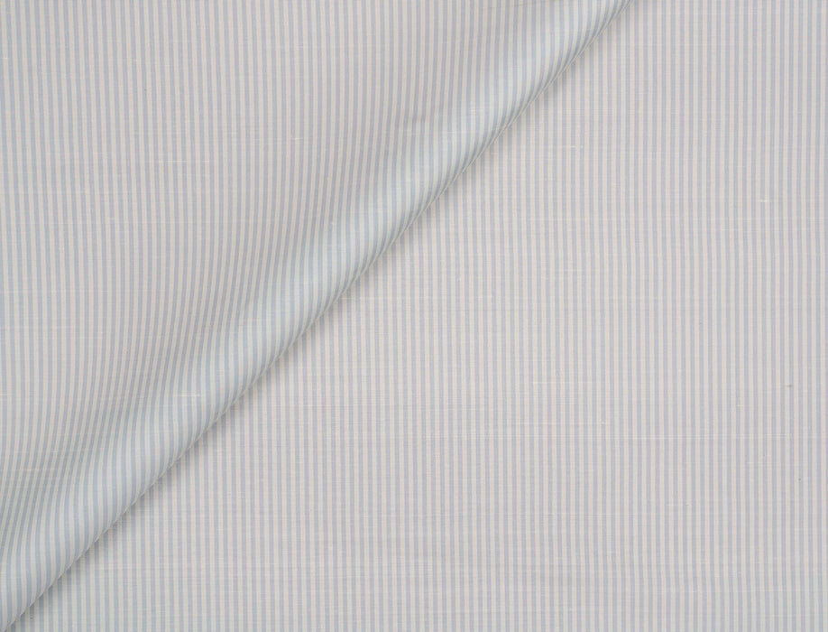 Jim Thompson Theka Stripe Skylight Fabric Sample JT013791004