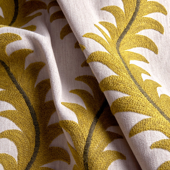 Pierre Frey Isigny Jaune D'or Fabric Sample F4087004