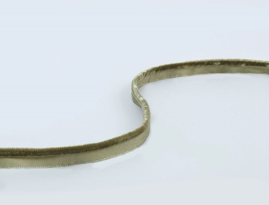 Jim Thompson Velvet Cord On Tape  Bay Leaf Trim Sample JT030025006