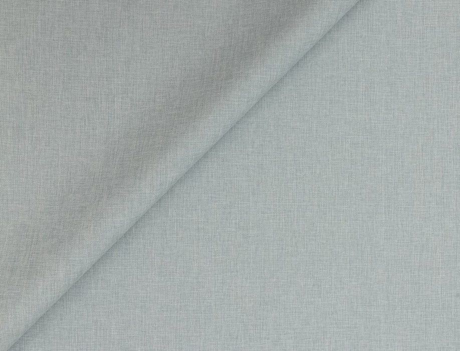 No.9 Thompson Palm Plain Blue Steel Fabric Sample N9012122017