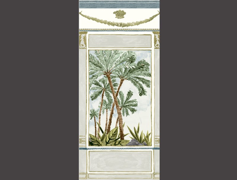No.9 Thompson Palm Court Panel  Mineral Wallpaper Sample N9021032002
