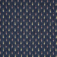 Jim Thompson Karenni Ikat Weave Deep Indigo Fabric JT013913005