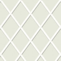 No.9 Thompson Trellis  Silver Ghost Wallpaper N9021024002