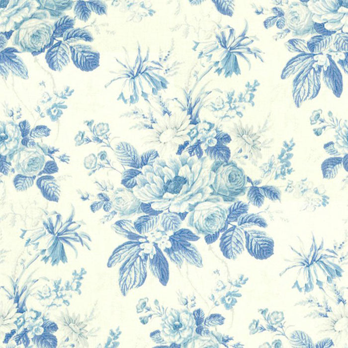 Lee Jofa Caroline Blue Fabric Sample BFC-3500.515.0