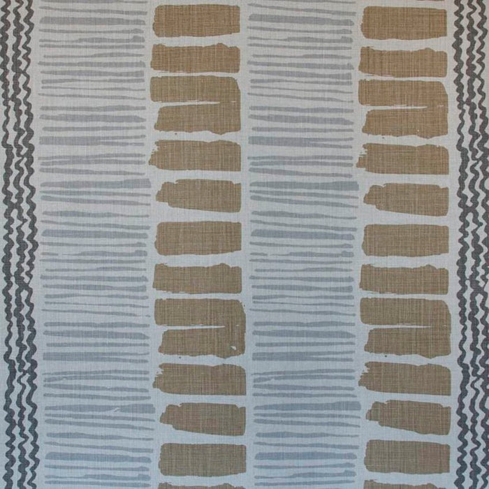 Lee Jofa Saltaire Taupe/Grey/Charcoal Fabric Sample BFC-3624.168.0