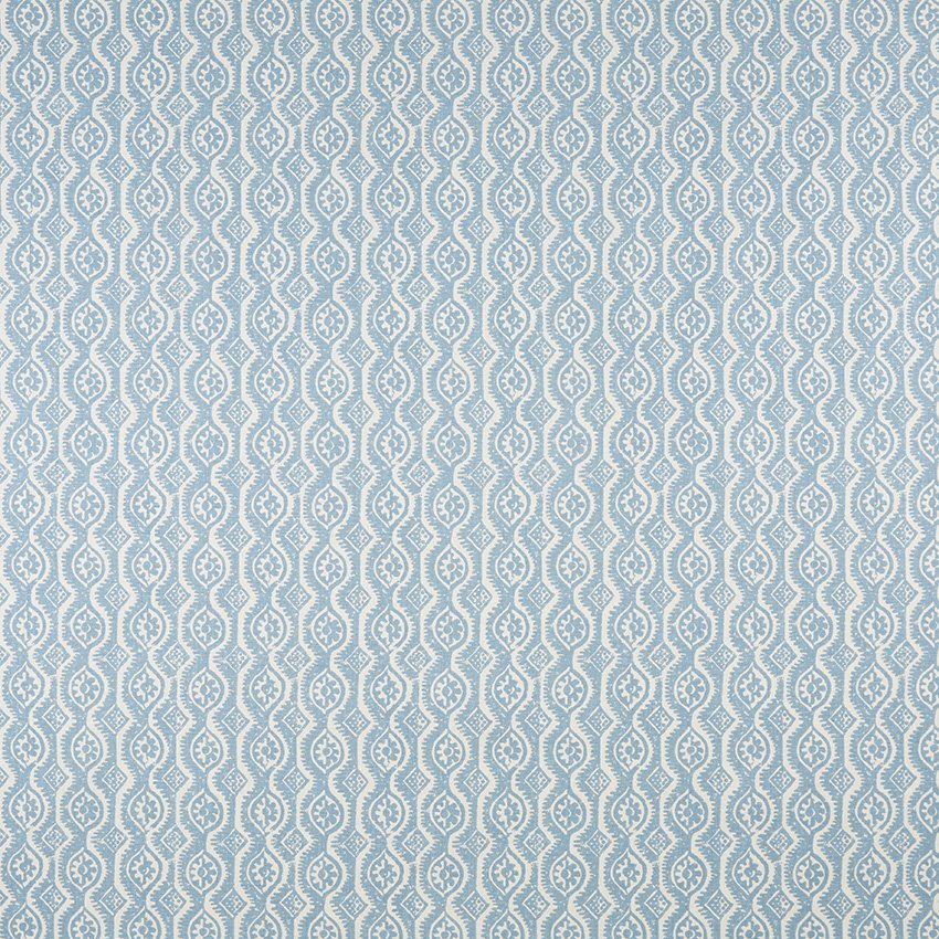 Lee Jofa Small Damask Blue Fabric Sample BFC-3642.5.0