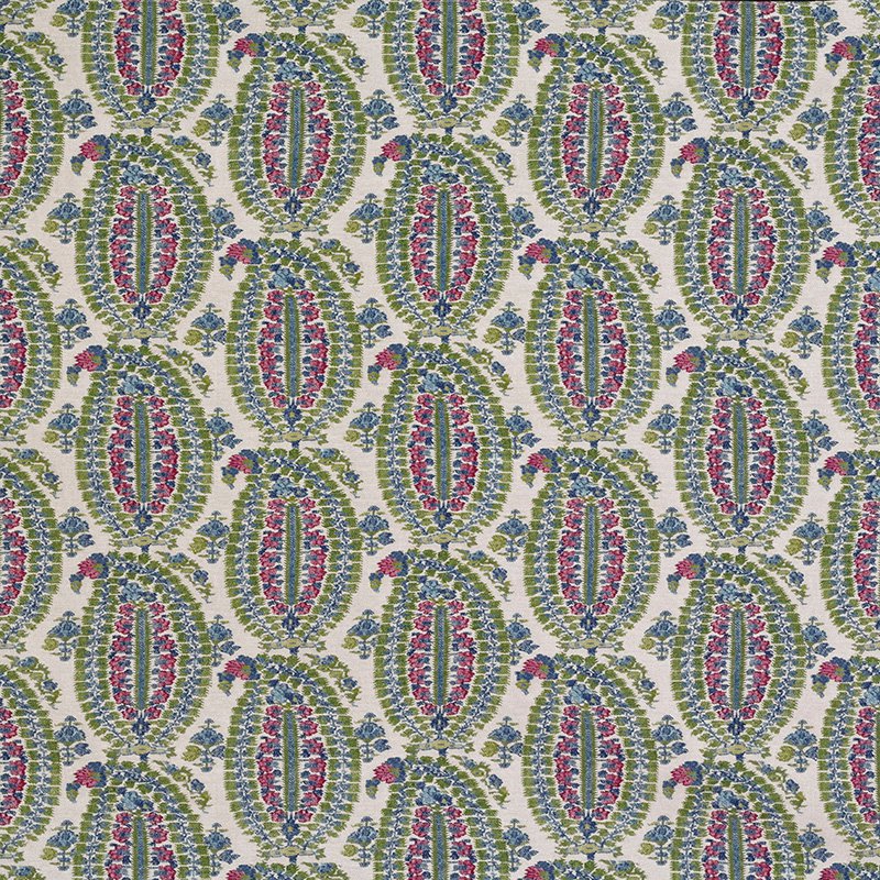 Lee Jofa Anoushka Pink/Blue Fabric Sample BFC-3660.75.0