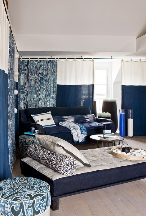 Pierre Frey Shibao Celeste Fabric Sample F2907001