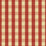 Brunschwig & Fils Carsten Check Pomegranate Fabric Sample BR-89149.9.0