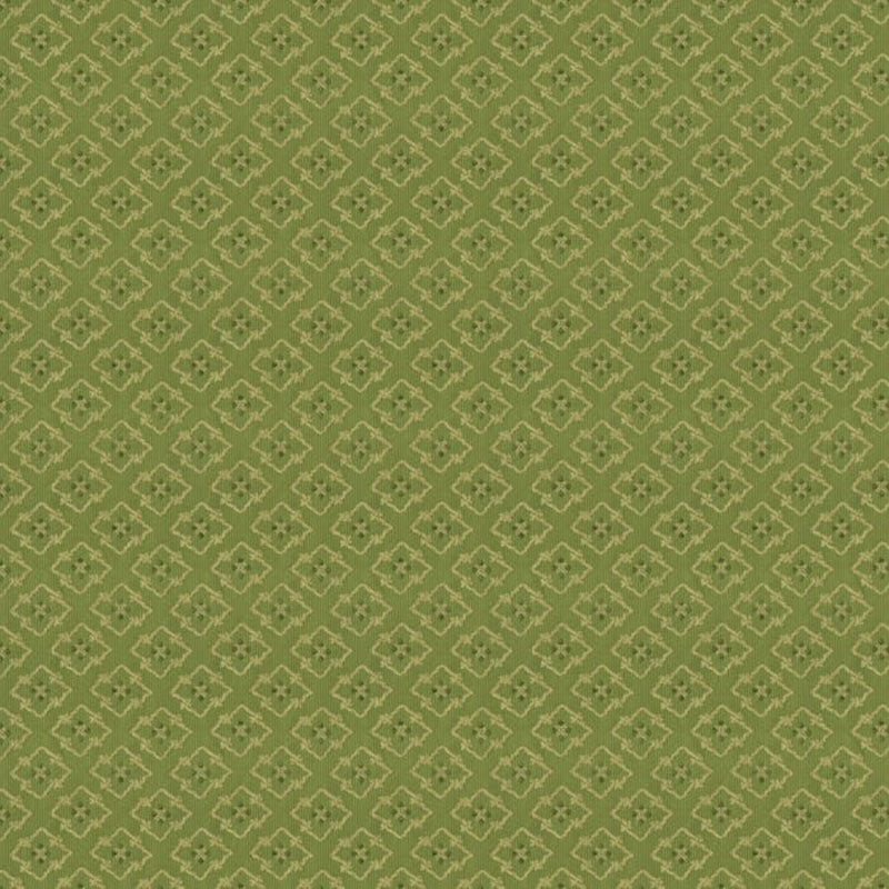 Brunschwig & Fils Creek Figured Woven Green Fabric Sample BR-89709.435.0