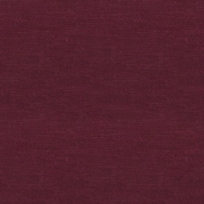 Brunschwig & Fils Thanon Linen Velvet Burdeos Fabric Sample BR-89776.160.0