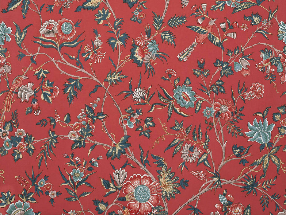 Le Manach L'Arbre Indien Groseille Fabric Sample L4568003