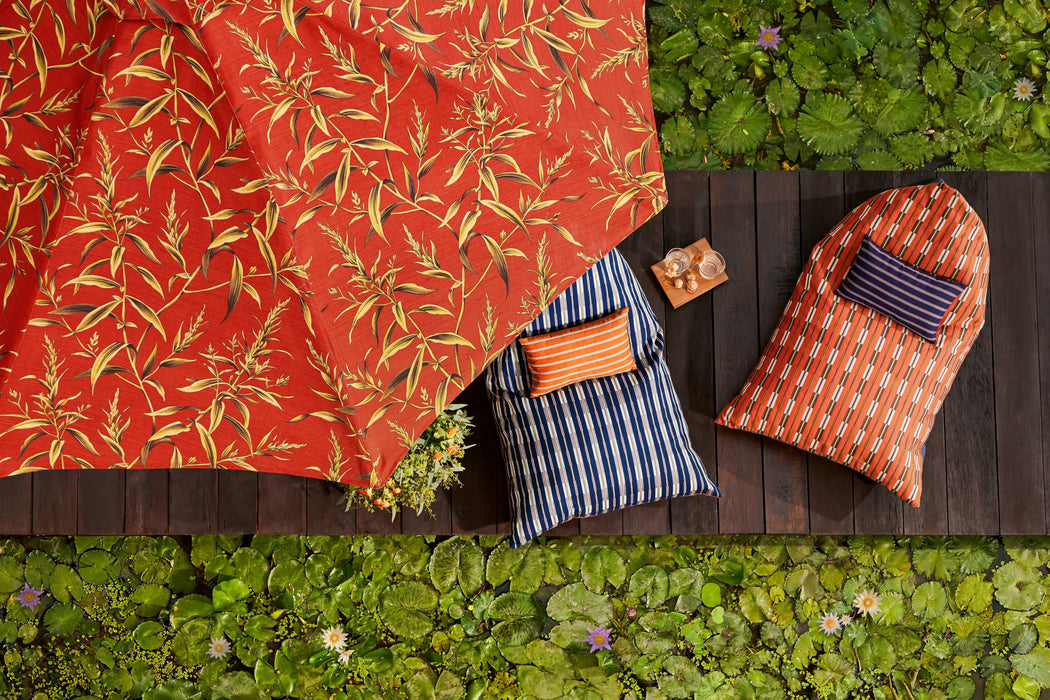 Jim Thompson Anin Burnt Sienna Fabric Sample JT013933002