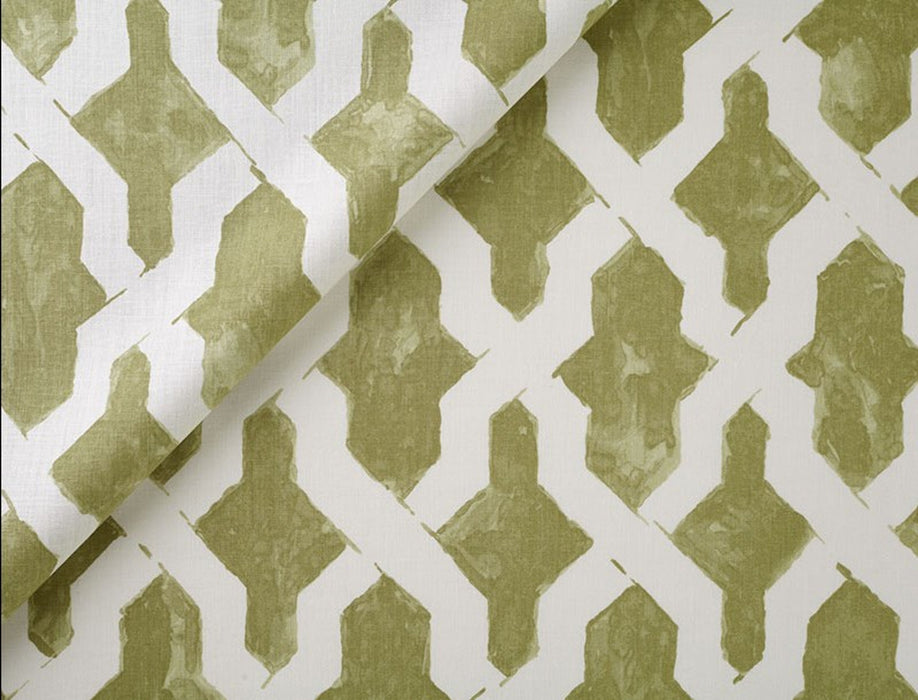 No.9 Thompson Agiasos Green Oasis Fabric Sample N9012121002O