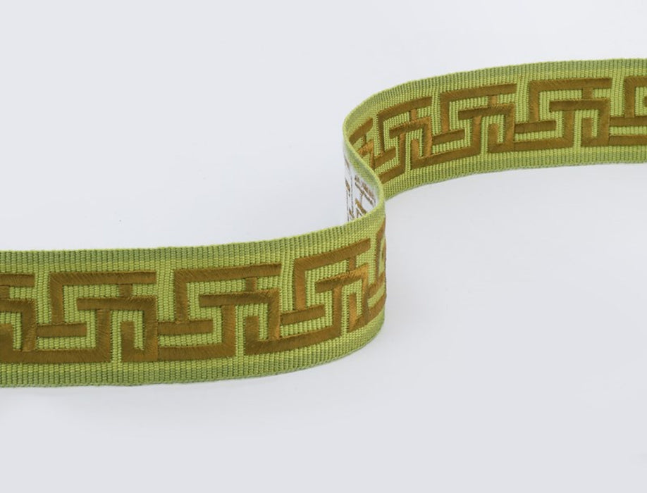 Jim Thompson Chinois Tape  Moss Trim Sample JT030024005