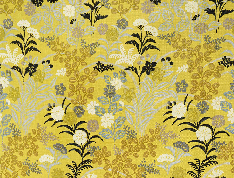 Jim Thompson Floret Citron Fabric Sample JT013763004