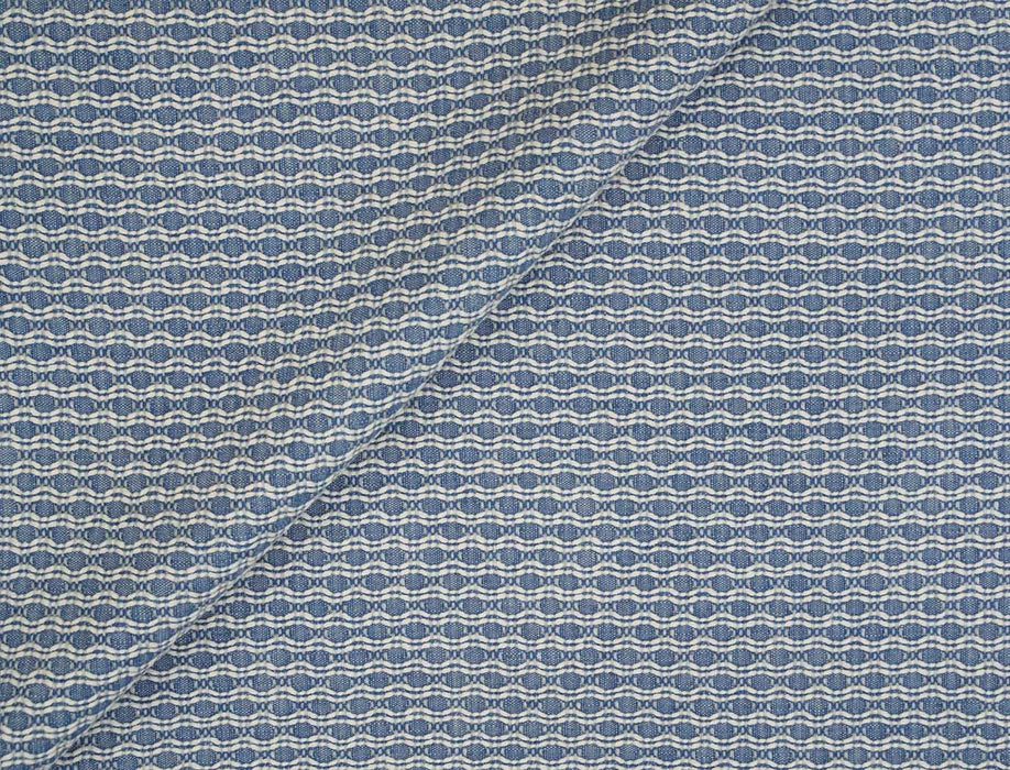 No.9 Thompson Shirring Denim Fabric Sample N9012337006