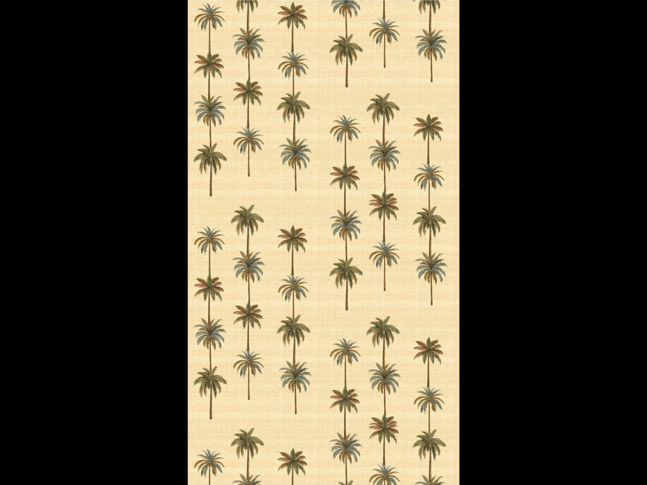 Jim Thompson Palm Field Sand Wallpaper Sample JT021094001