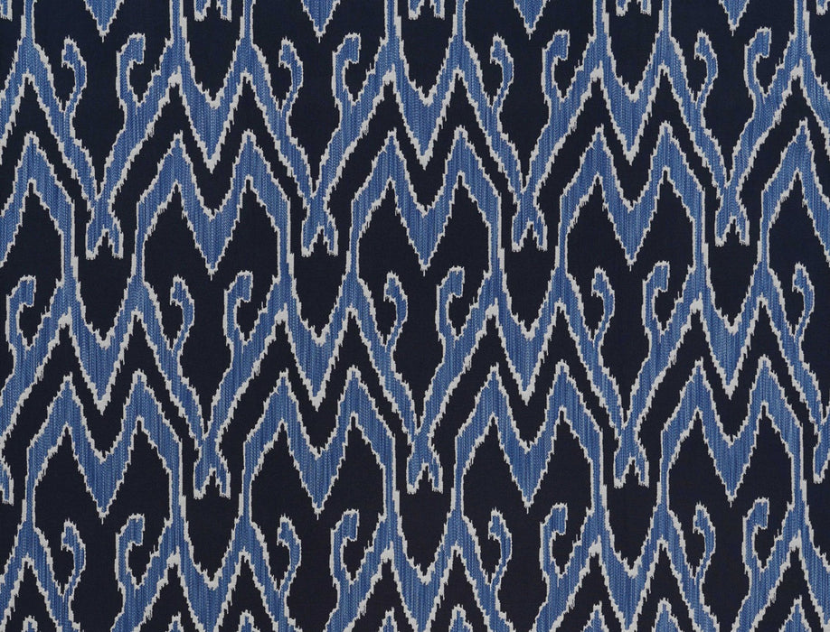 Jim Thompson Chiang Rai Ikat Indigo Fabric Sample JT013810006
