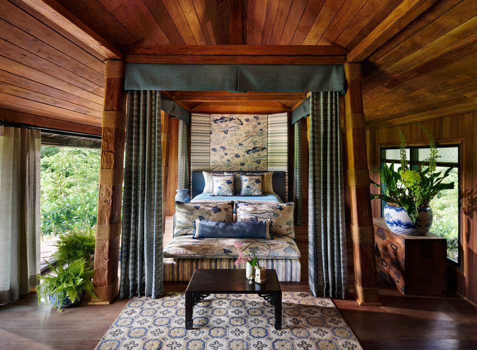 Jim Thompson Kossu Flax Fabric Sample JT013924001