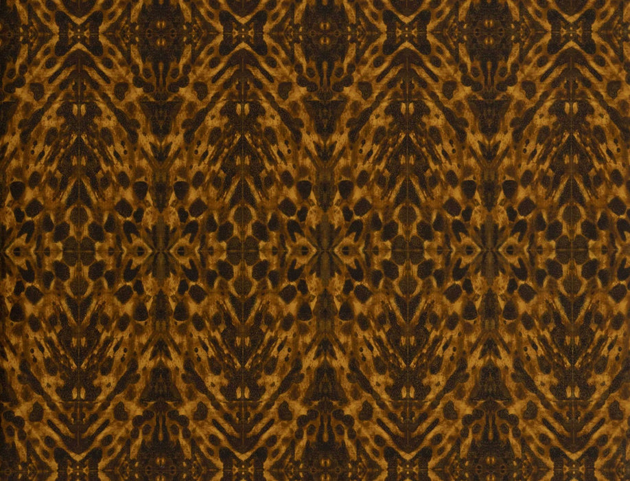 Jim Thompson Tortoiseshell  Cognac Wallpaper Sample JT021067003