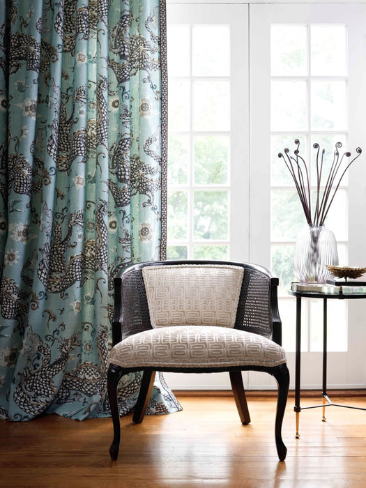 Jim Thompson Labyrinth Velvet Sienna Fabric JT013900005