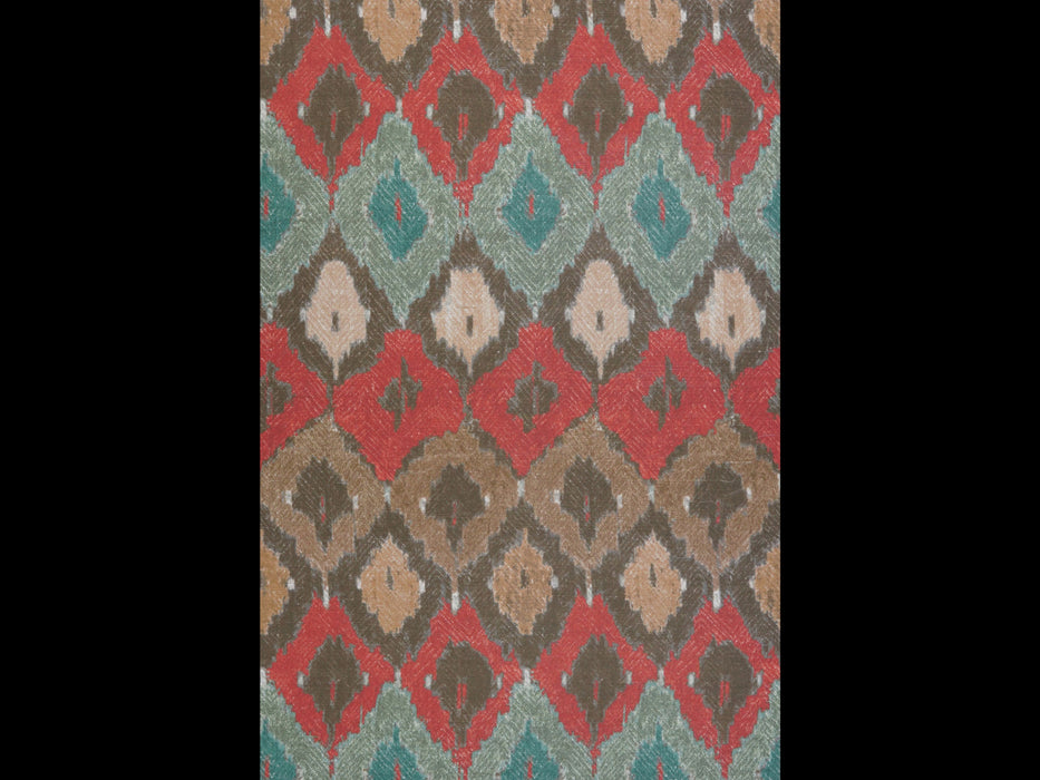 Jim Thompson Nomad  (Sisal Grasscloth) Terracotta Wallpaper Sample JT021081002