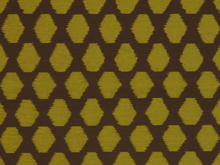 Jim Thompson Phumri Ikat Bumblebee Fabric Sample JT013879003