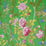 Jim Thompson Summer Peony Parrot Green Fabric Sample JT013892002