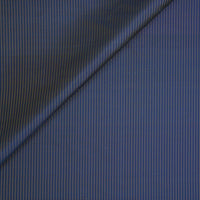 Jim Thompson Theka Stripe Midnight Blue Fabric JT013791007