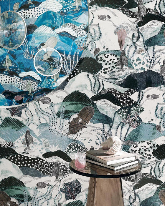 Pierre Frey Les Maldives Ocean Wallpaper Sample FP003002
