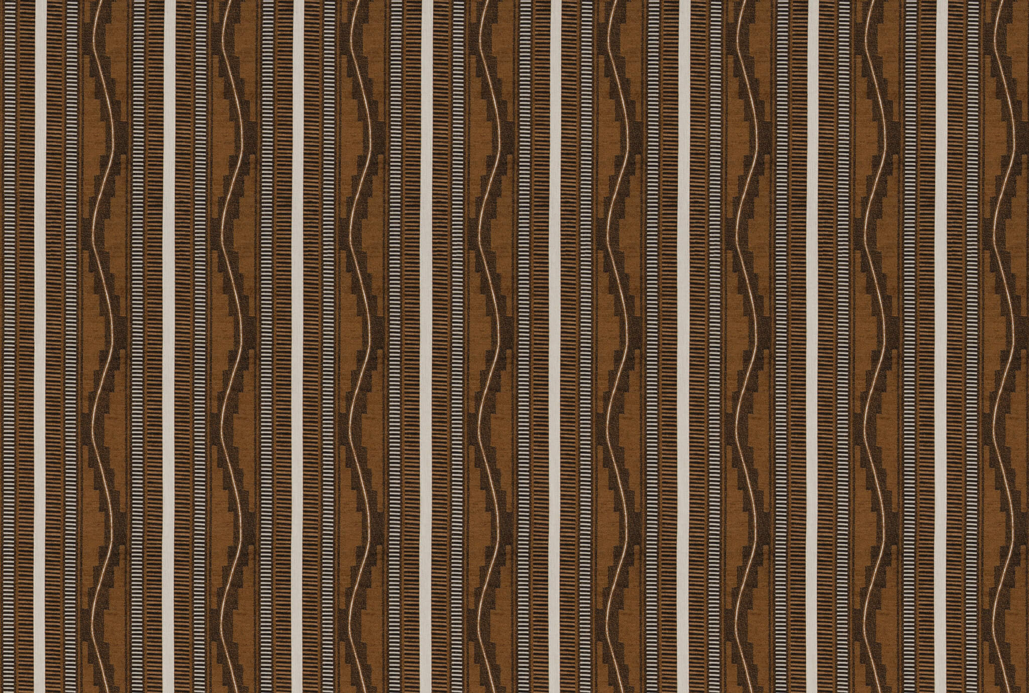 Pierre Frey Musquito Ocre Havane Fabric F3013002