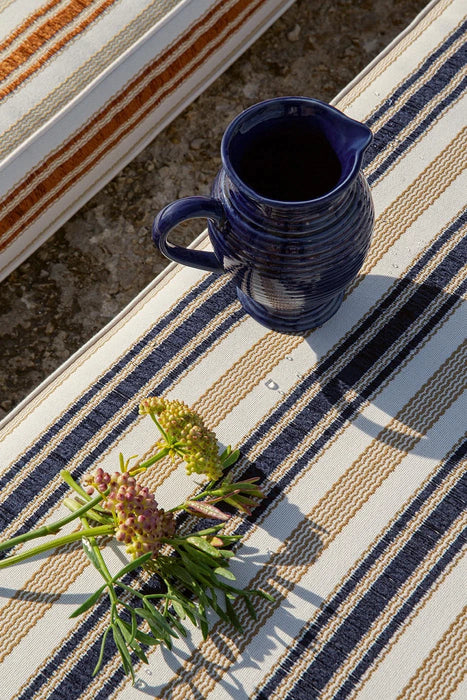 Le Manach Malmaison Rayure Outdoor Naturel Fabric Sample L4012001