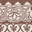 Home Couture Carnavale Border New Tobacco Fabric HC1800C-04