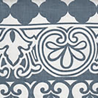 Home Couture Carnavale Border Slate Navy Fabric HC1800C-05W