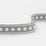 Jim Thompson Duquette Polka Dot Tape  Steel Grey Trim Sample JT030055008