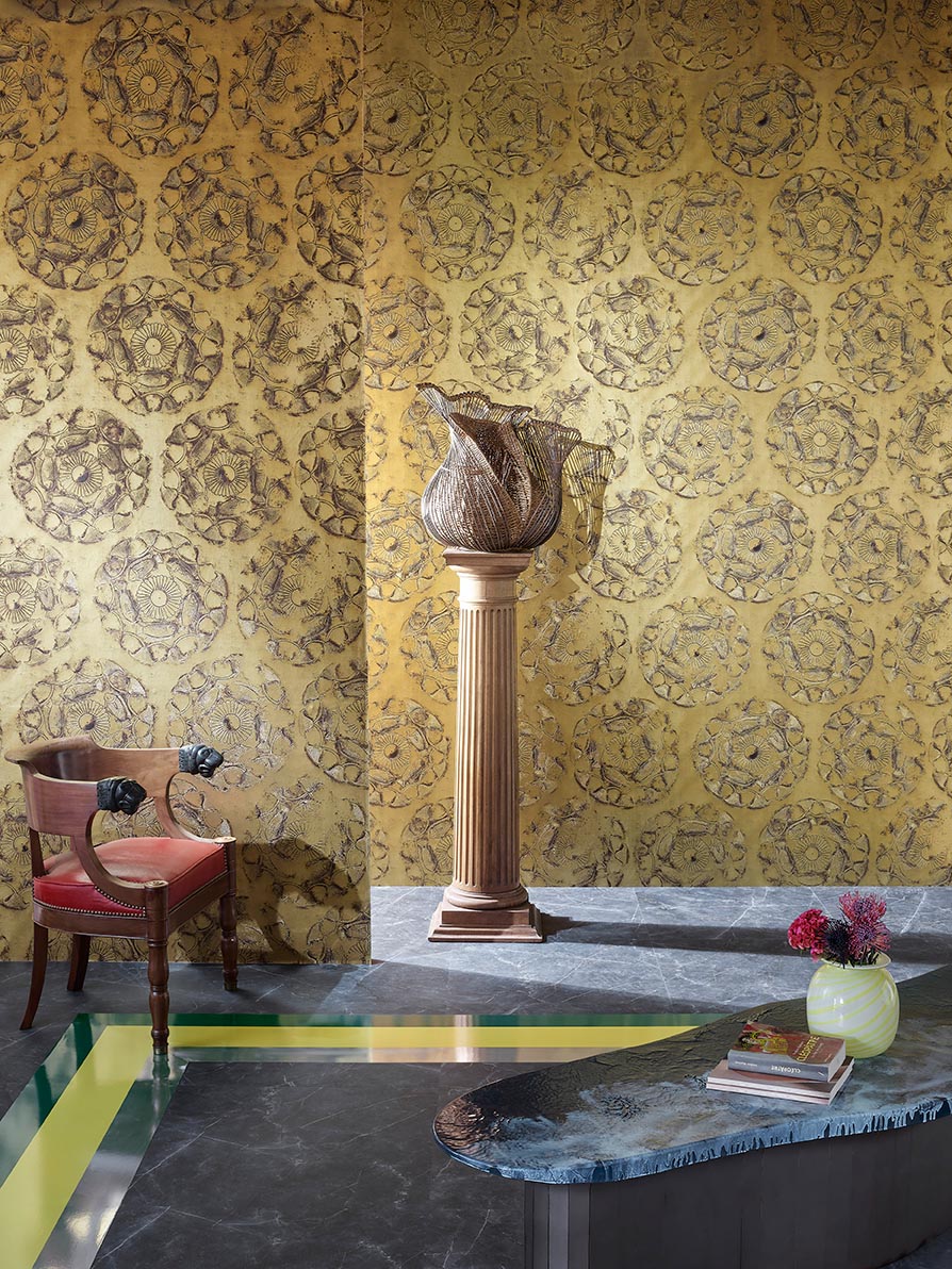 Pierre Frey Djehouty Etein Wallpaper Sample FP897002