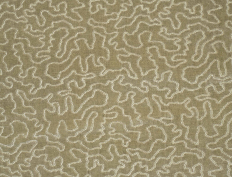 Jim Thompson Vermicelli Velvet Pearl Fabric Sample JT013887001