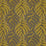 Jim Thompson Folia Embroidery Antique Brass Fabric Sample JT013875004