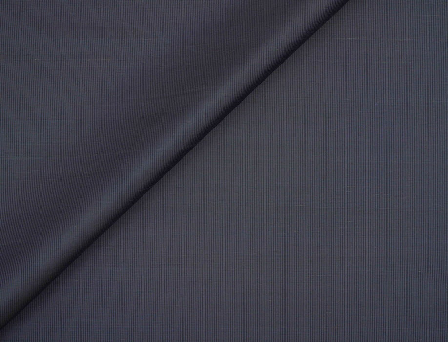 Jim Thompson Oxford Stripe Midnight Blue Fabric Sample JT013790015