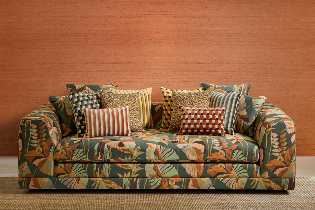 Jim Thompson Kata Velvet Eucalyptus Teal Fabric Sample JT013974001