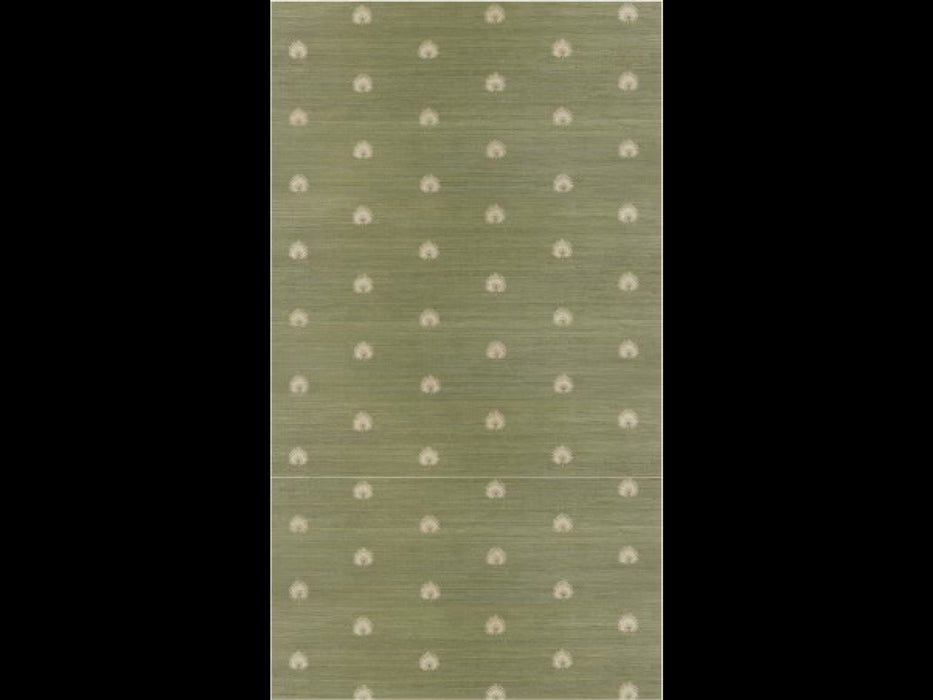 Jim Thompson Golden Sabal Clover Leaf Wallpaper Sample JT021096001