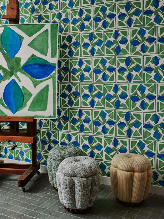 Christopher Farr Fiori Grass Wallpaper