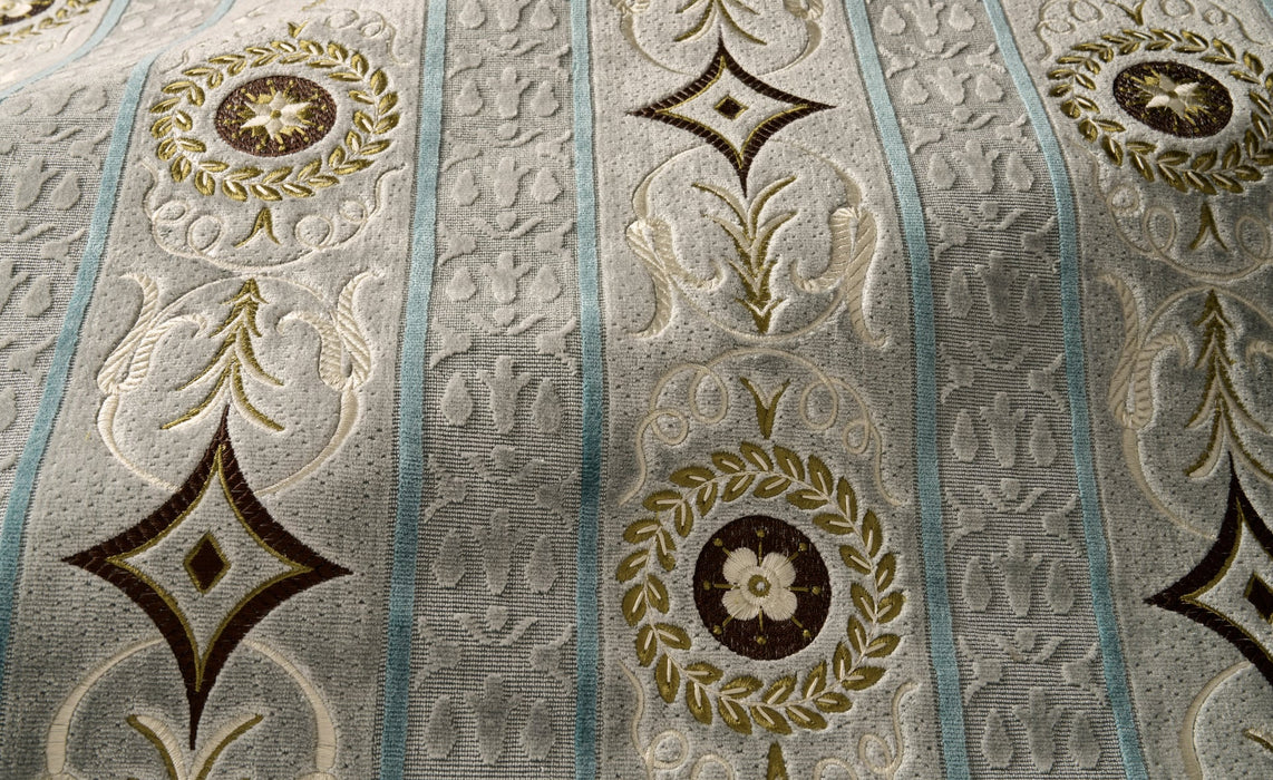 Fadini Borghi Gimignano Acqua Di Roccia Fabric Sample I6657002