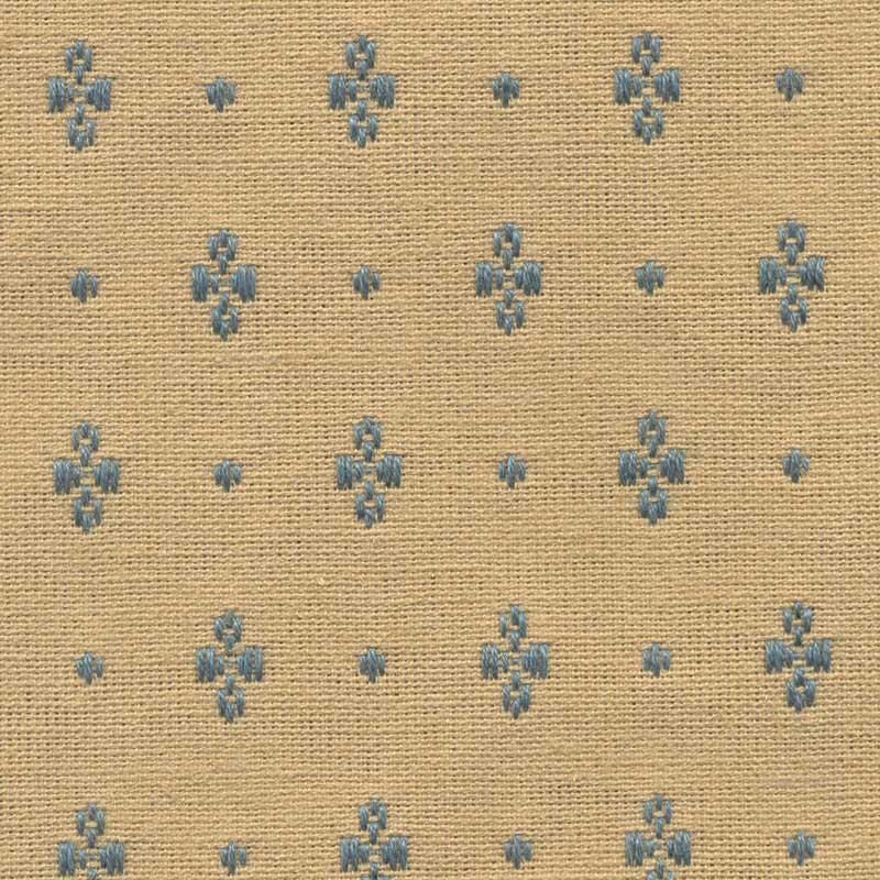 Marvic Textiles Clover Gold Fabric Sample 616-3