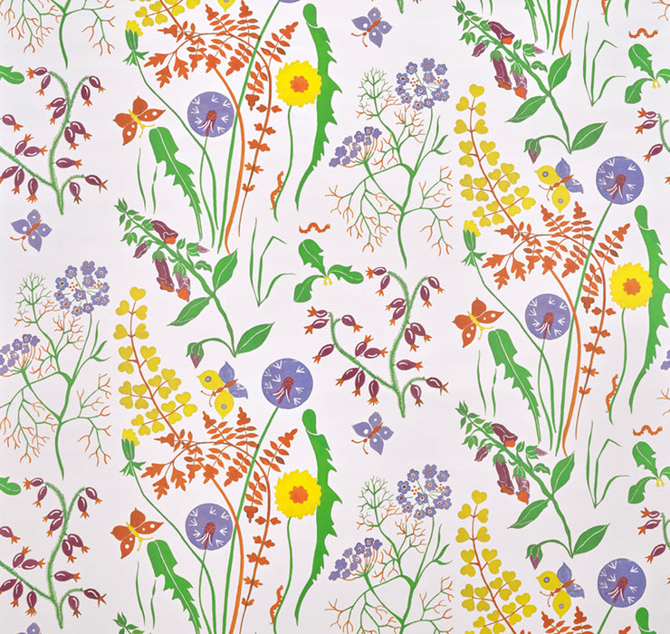 Pierre Frey Pre D'Ete Multicolore Wallpaper Sample FP228001