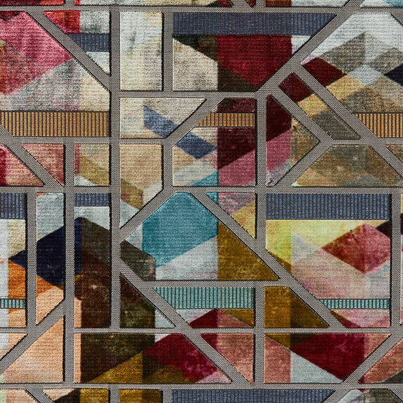 Zimmer + Rohde Kubist 356 Fabric Sample 10912356