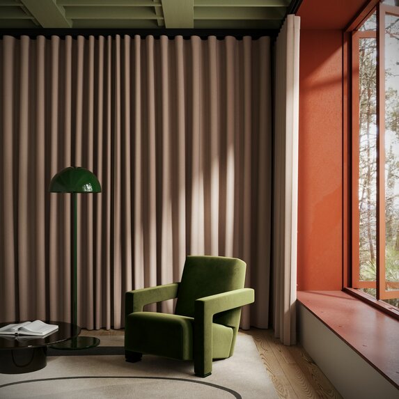 Ado Good Mood Blackout FR 533 Fabric Sample 1315533