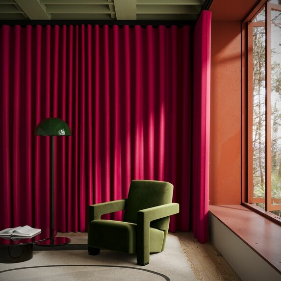 Ado Good Mood Blackout FR 554 Fabric Sample 1315554