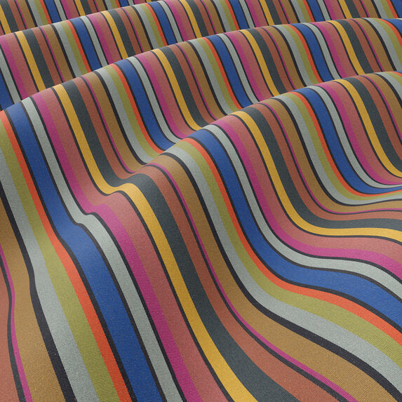 Ado Cotton Stripe RE 564 Fabric Sample 1504564